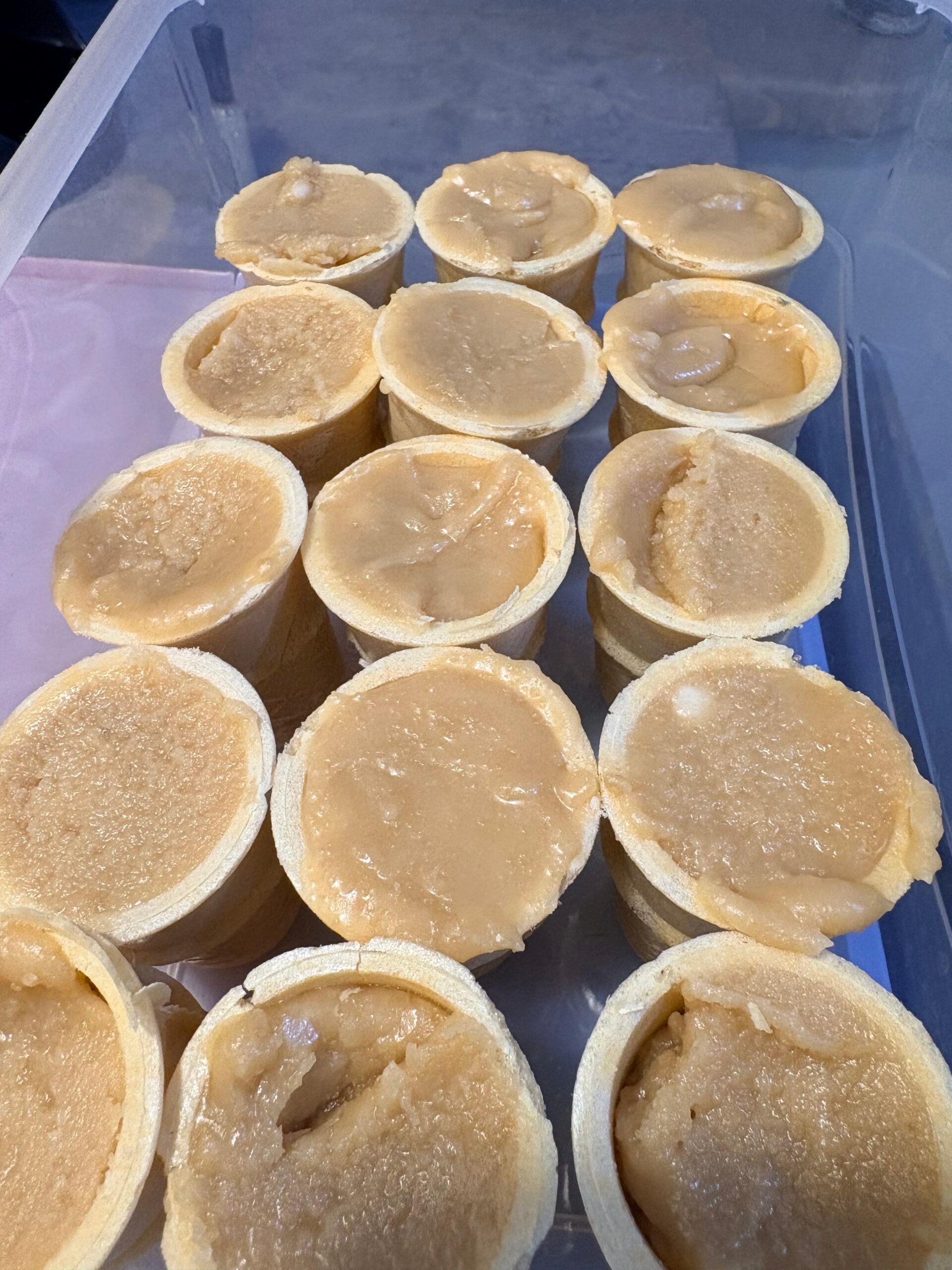 Mini maple cones